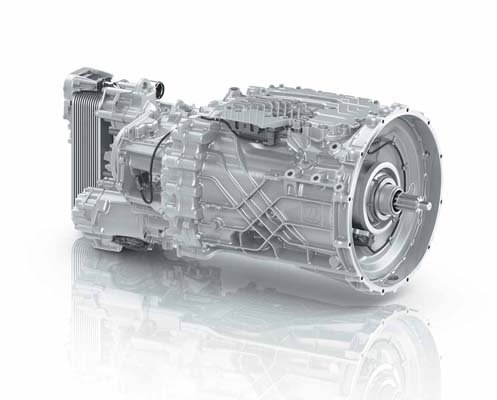 Boîte de vitesses automatisée ZF TraXon avec ZF Intarder 3 pour grues automotrices